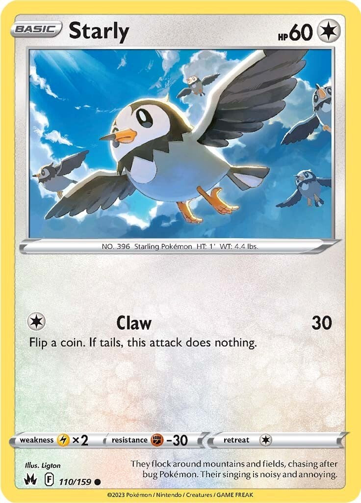 Starly (110/159) [Espada y Escudo: Cenit Supremo]