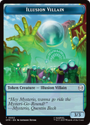 Araignée // Jeton double-face Méchant Illusion [Marvel's Spider-Man Tokens]