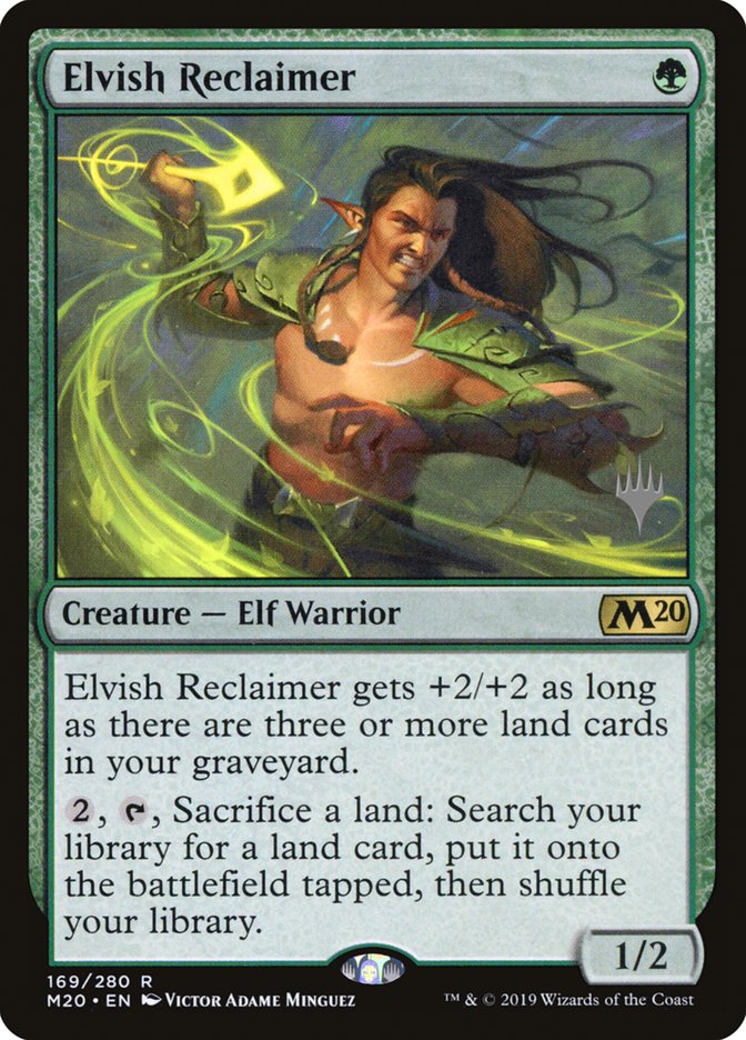 Récupérateur elfe (Pack promo) [Promos Magic 2020]