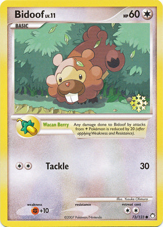 Bidoof (73/123) [Promos Calendrier de l'Avent]