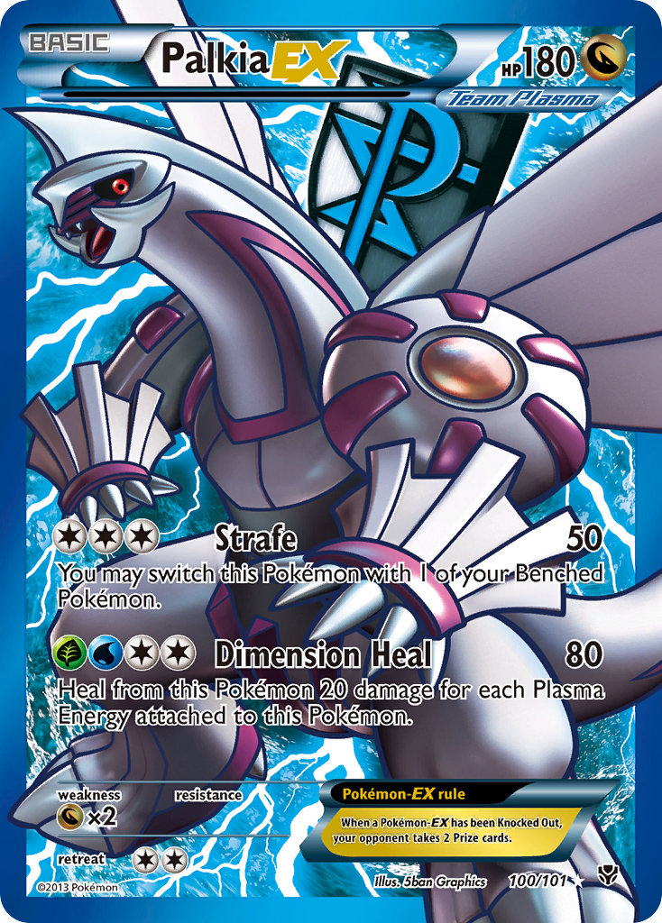 Palkia EX (100/101) [Noir & Blanc : Explosion Plasma]