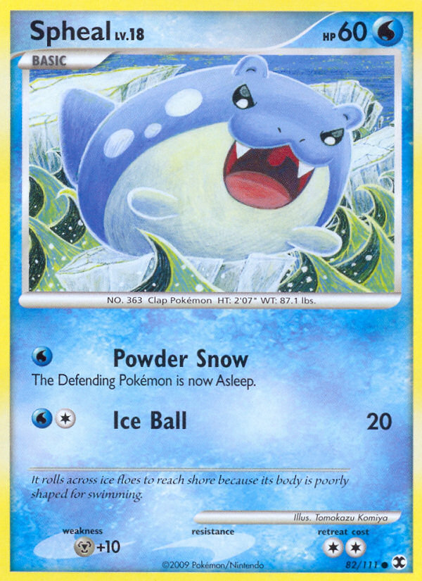 Spheal (82/111) [Platino: Duelos de Leyendas]