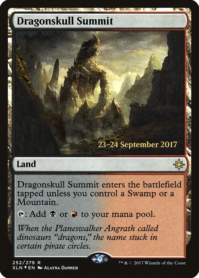 Pic du Crânedragon [Cartes promos d'avant-première Ixalan]