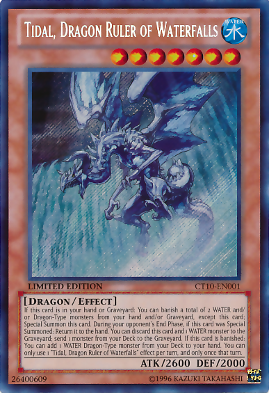 Tidal, Maître Dragon des Chutes d'Eau [CT10-FR001] Secret Rare