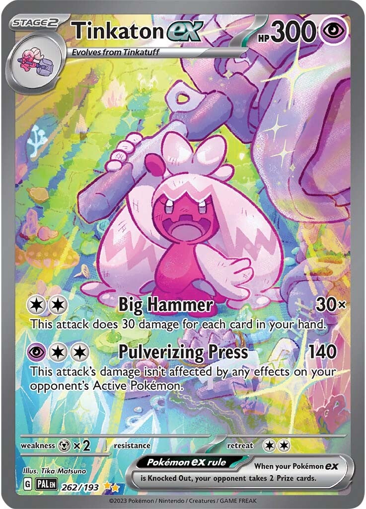 Tinkaton ex (262/193) [Escarlata y Púrpura: Evolución en Paldea]