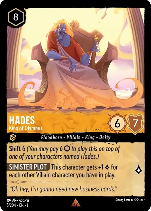 Hades - Rey del Olimpo (Extragrande) (5/204) [El primer capítulo]