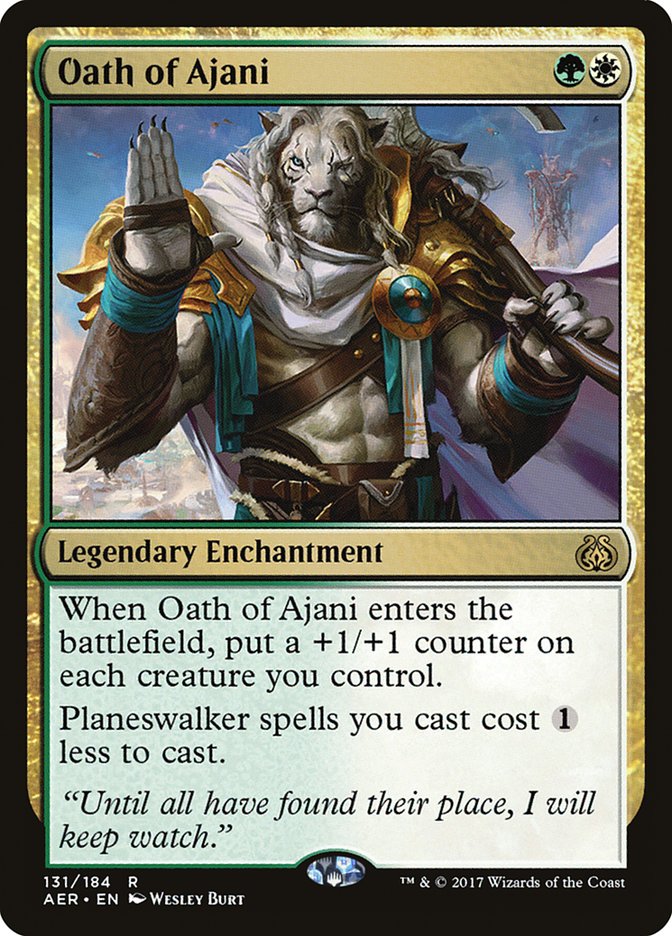 Juramento de Ajani [Aether Revolt]
