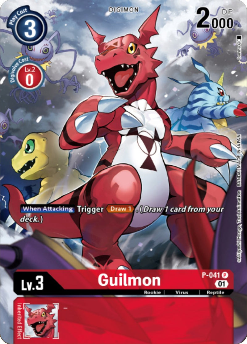 Guilmon [P-041] (Juego de cartas Digimon Royal Knights) [Cartas promocionales]
