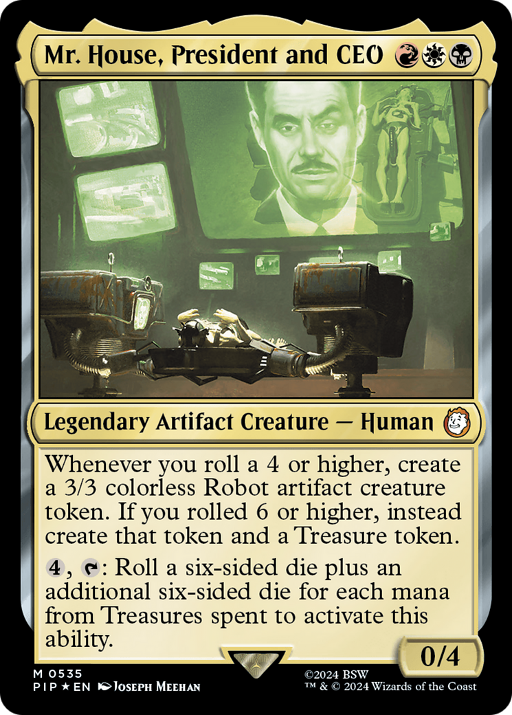 M. House, président-directeur général (Surge Foil) [Fallout]