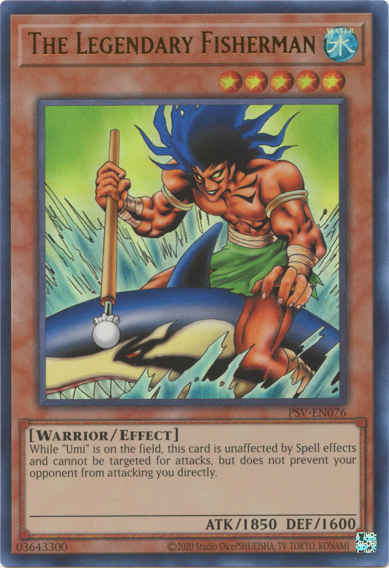 The Legendary Fisherman (25th Anniversary) [PSV-EN076] Ultra Rara