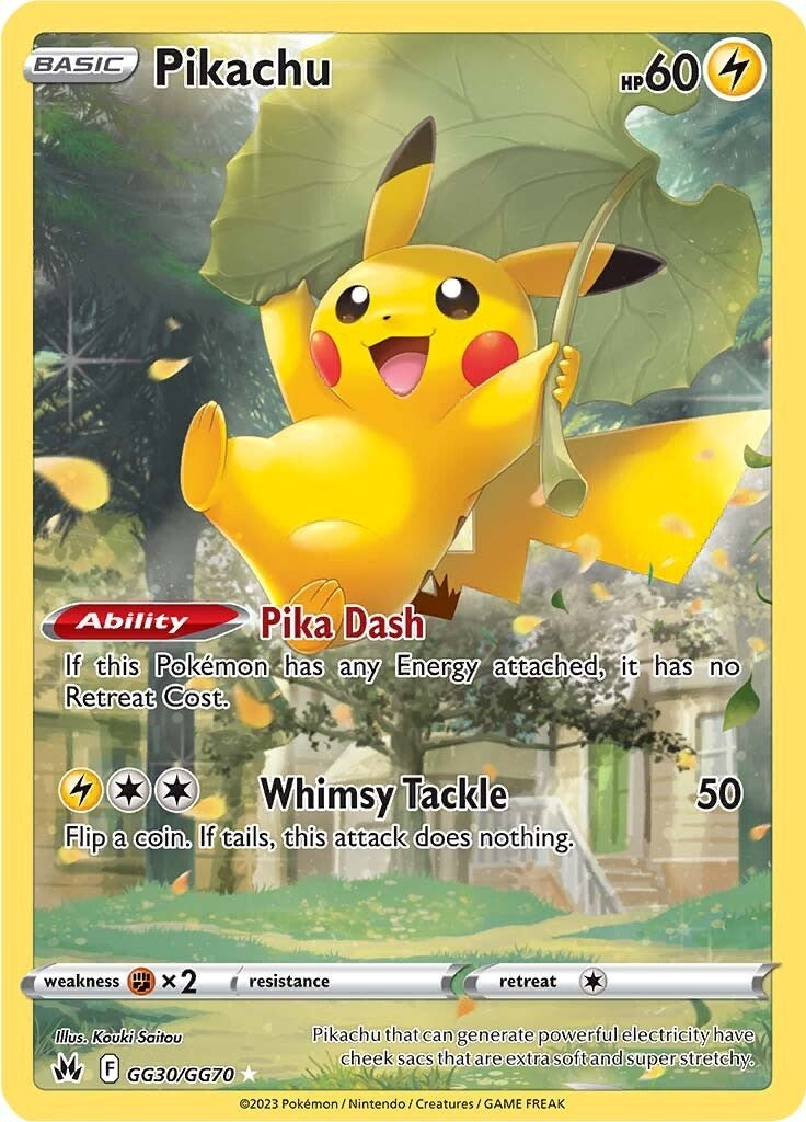 Pikachu (GG30/GG70) [Espada y Escudo: Cenit Supremo]
