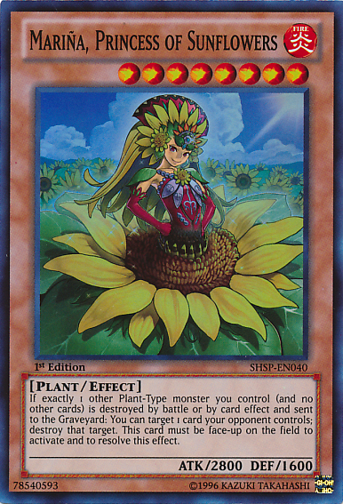 Marina, Princesse des Tournesols [SHSP-FR040] Super Rare
