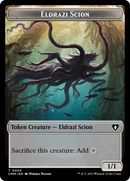 Esprit // Scion Eldrazi Jeton recto-verso [Jetons Commander Masters]
