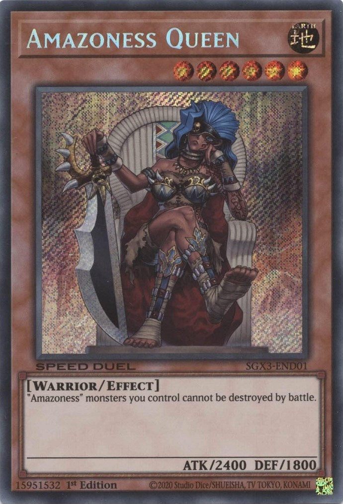 Amazoness Queen [SGX3-END01] Secreta Rara
