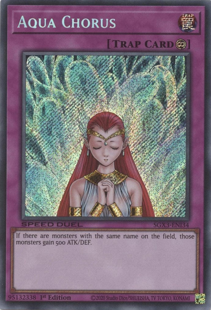 Aqua Chorus [SGX3-SPI34] Secreta Rara