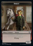 Phyrexian // Jeton Insecte recto-verso [Jetons Dominaria Uni]
