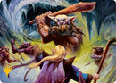 Antre du gobelineur (Module de donjon) Carte illustrée (Signature estampillée or) [Donjons et Dragons : Aventures dans les Royaumes Oubliés Série d'illustrations]