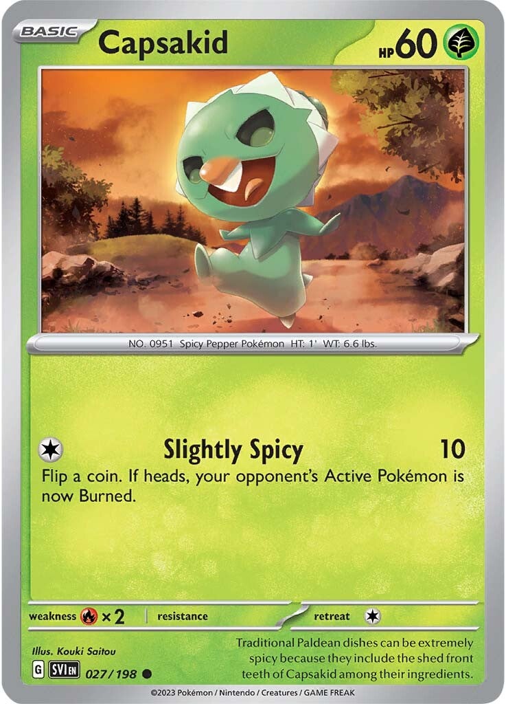 Capsakid (027/198) [Escarlata y Púrpura: Set Básico]