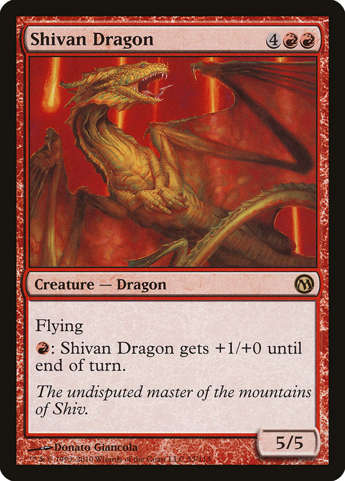Dragon shivân [Duels of the Planeswalkers]