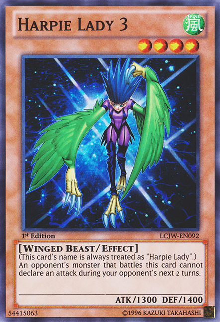 Dame Harpie 3 [LCJW-FR092] Super Rare