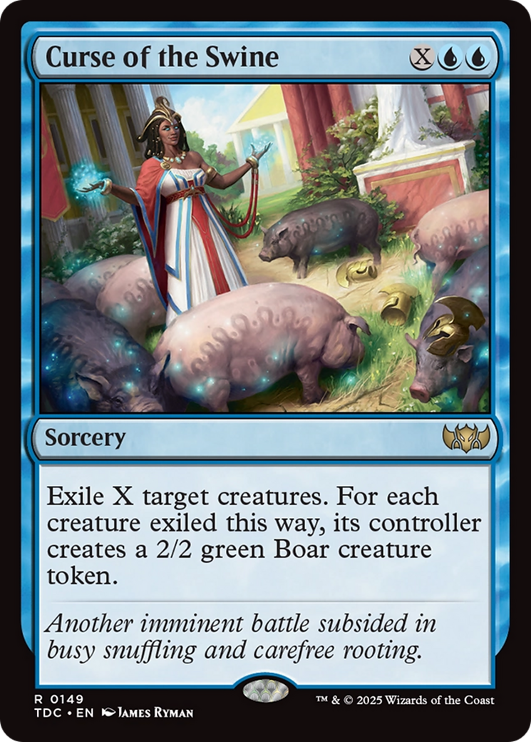 Malédiction du pourceau [Tarkir: Commandant Dracorage]