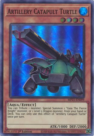 Tortue Catapulte d'Artillerie [MP21-FR099] Super Rare