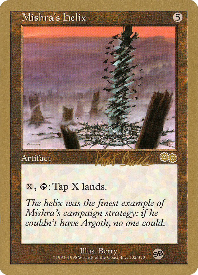 Hélice de Mishra (Kai Budde) (Réserve) [Decks des Championnats du Monde 1999]