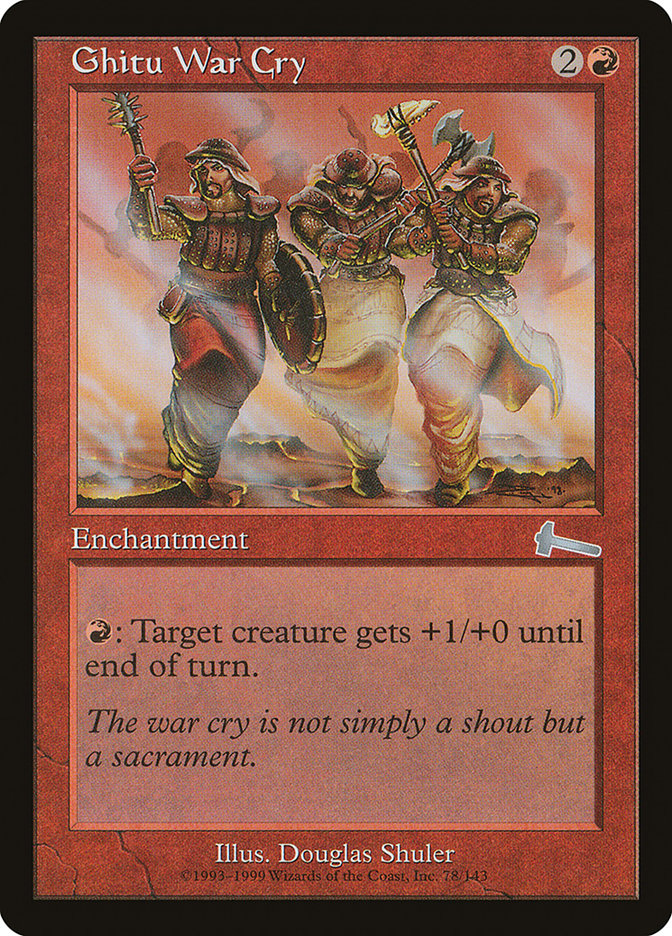 Grito de guerra de los Ghitu [Legado de Urza]