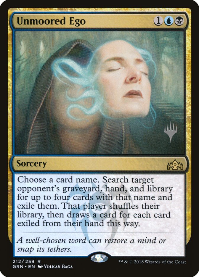 Ego sans amarres (Pack promo) [Promos Guilds of Ravnica]