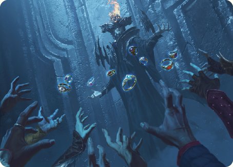 Carte artistique Le Don de l'offreur de vœux [Le Seigneur des Anneaux : Contes de la Terre du Milieu - Série artistique]
