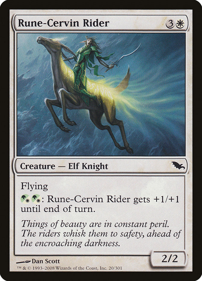 Jinete rúnico cervino [Shadowmoor]