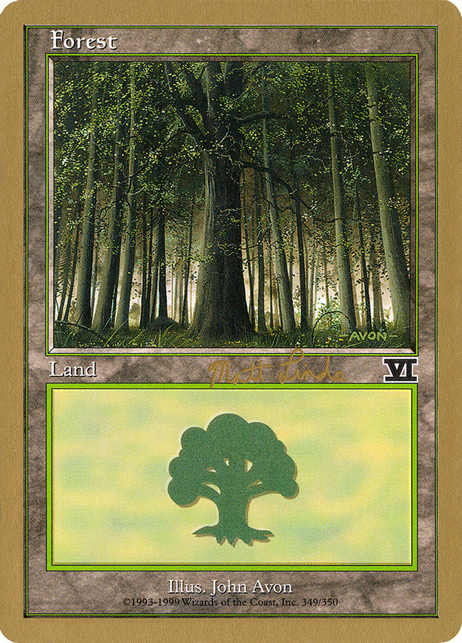 Bosque (ml349) (Matt Linde) [World Championship Decks 1999]