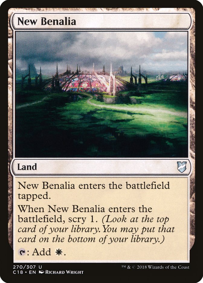 Nouvelle Bénalia [Commander 2018]