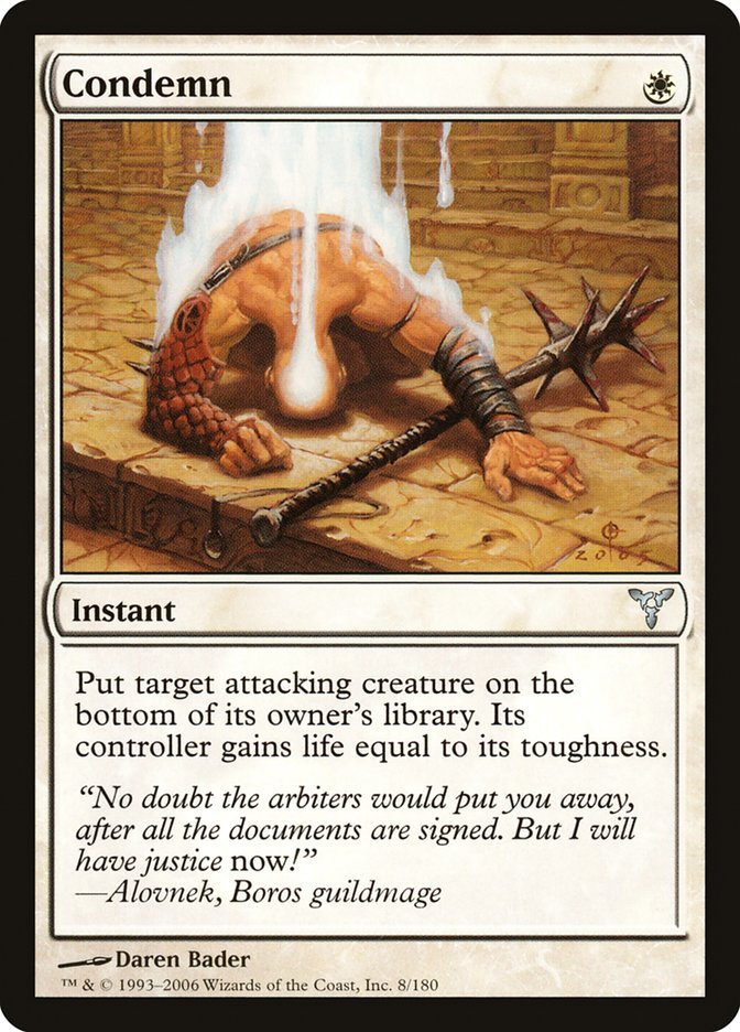 Condamner [Dissension]