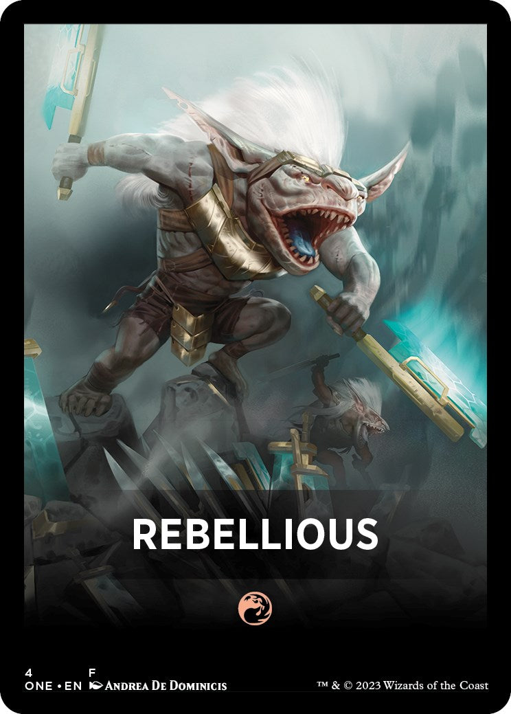 Carte à thème rebelle [Phyrexia: L'unité de tous les jetons]