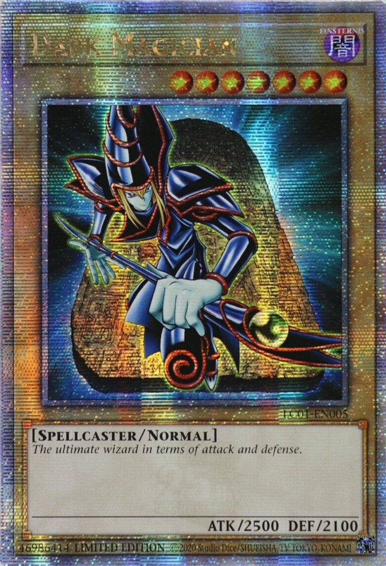 Mago Oscuro (25.º Aniversario) [LC01-EN005] Quarter Century Secret Rare