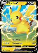 Pikachu V (086/264) [Épée et Bouclier : Poing de Fusion]