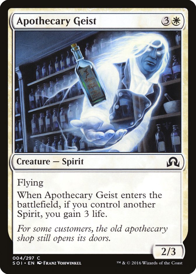 Apothicaire Geist [Ténèbres sur Innistrad]