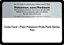 Image for Code Card - Play! Pokemon Prize Pack Series Two - Pokemon
