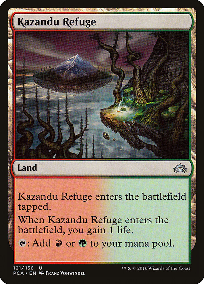 Refuge de Kazandu [Planechase Anthology]