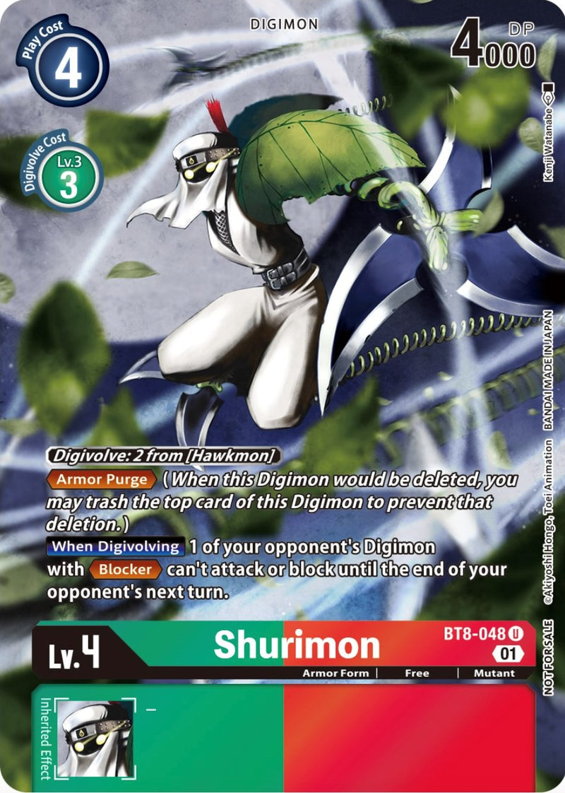 Shurimon [BT8-048] (Paquete de Torneo Oficial Vol.9) [Promos de Nuevo Despertar]