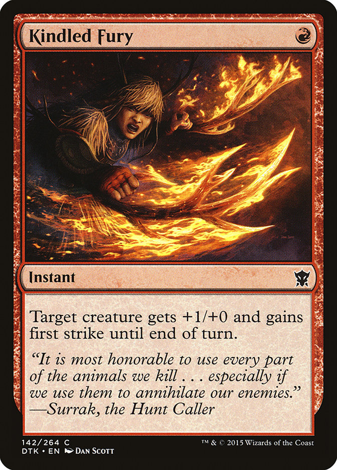Fureur attisée [Dragons de Tarkir]