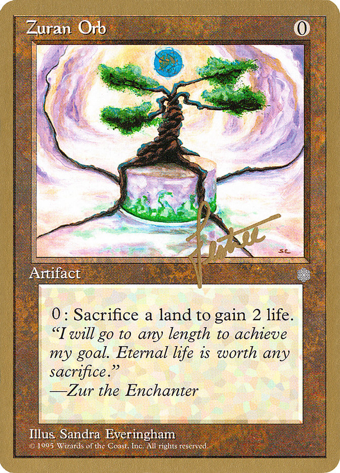 Orbe de Zuran (Bertrand Lestree) [Pro Tour Collector Set]