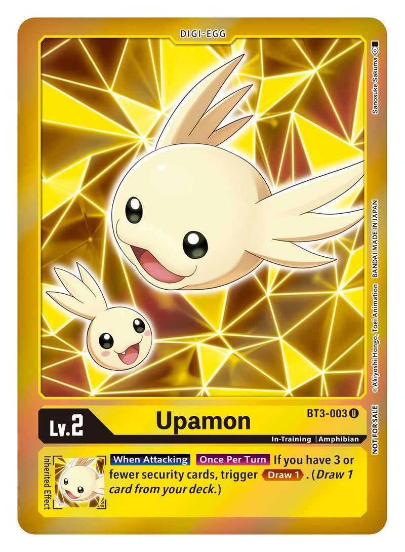 Upamon [BT3-003] (Event Pack 2) [Lanzamiento de la Edición Especial Booster Ver.1.5]