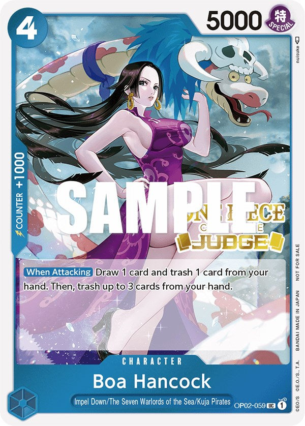 Boa Hancock (Juez) [One Piece Cartas Promocionales]