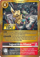 Alianza Legend-Arms [ST13-16] (Top 4 de la tienda de 2023) [Baraja de inicio: Promociones de Ragnaloardmon]