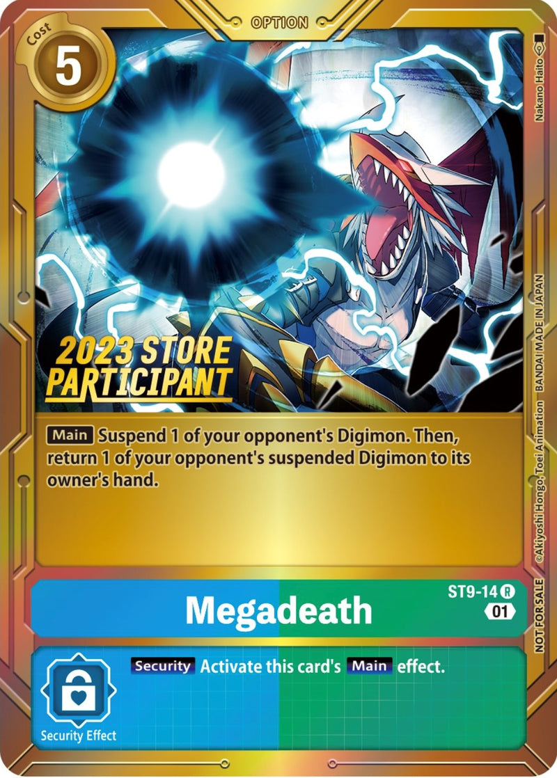 Megadeath [ST9-14] (Participante de Tienda 2023) [Mazo de Inicio: Promociones Ultimate Ancient Dragon]