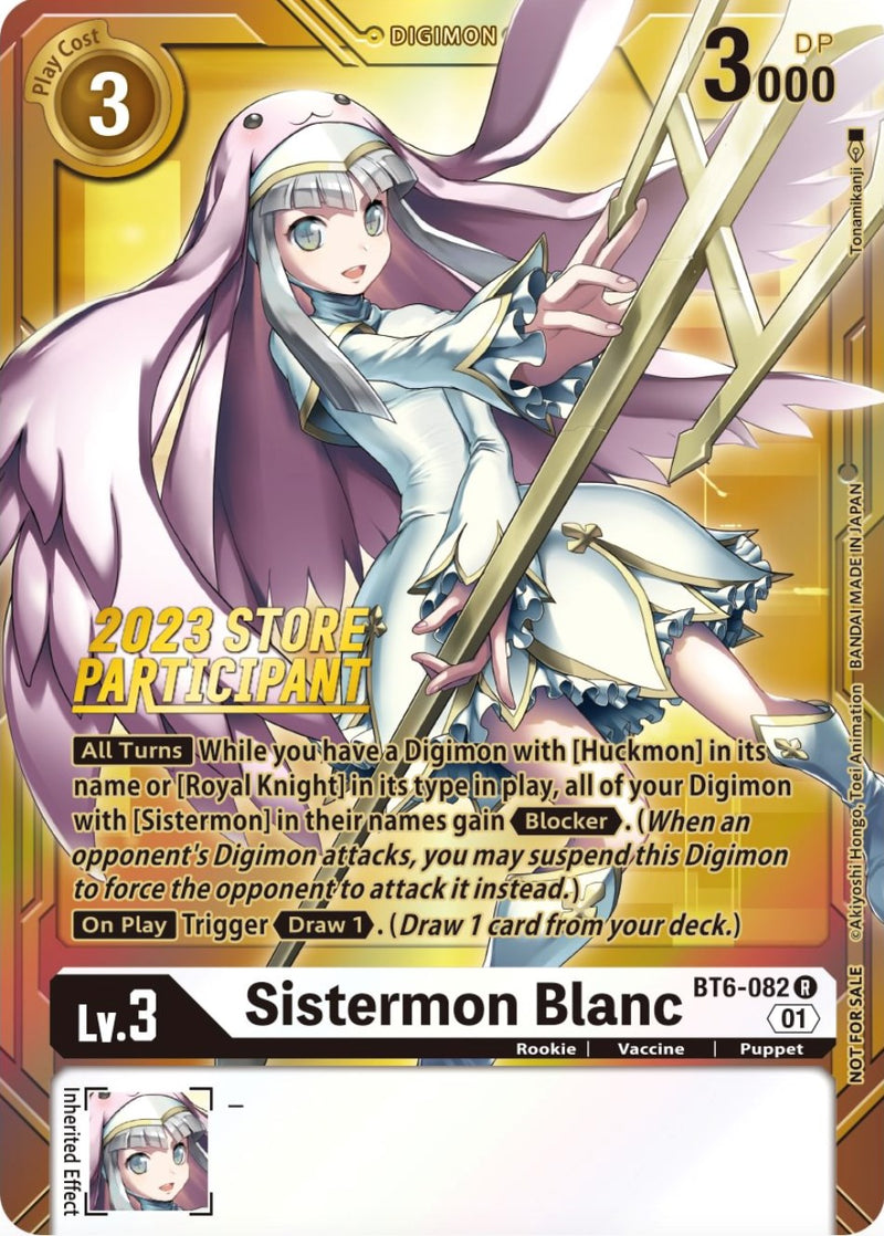 Sistermon Blanc [BT6-082] (Participante de Tienda 2023) [Promocionales Double Diamond]