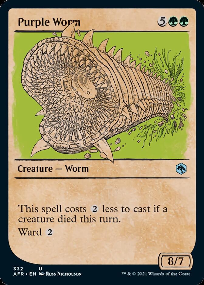 Ver du Vouivre (vitrine) [Dungeons & Dragons: Adventures in the Forgotten Realms]