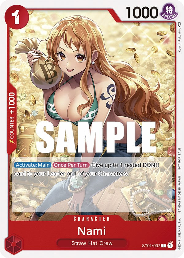 Nami (Paquete de Torneo Vol. 3) [Participante] [Cartas Promocionales de One Piece]